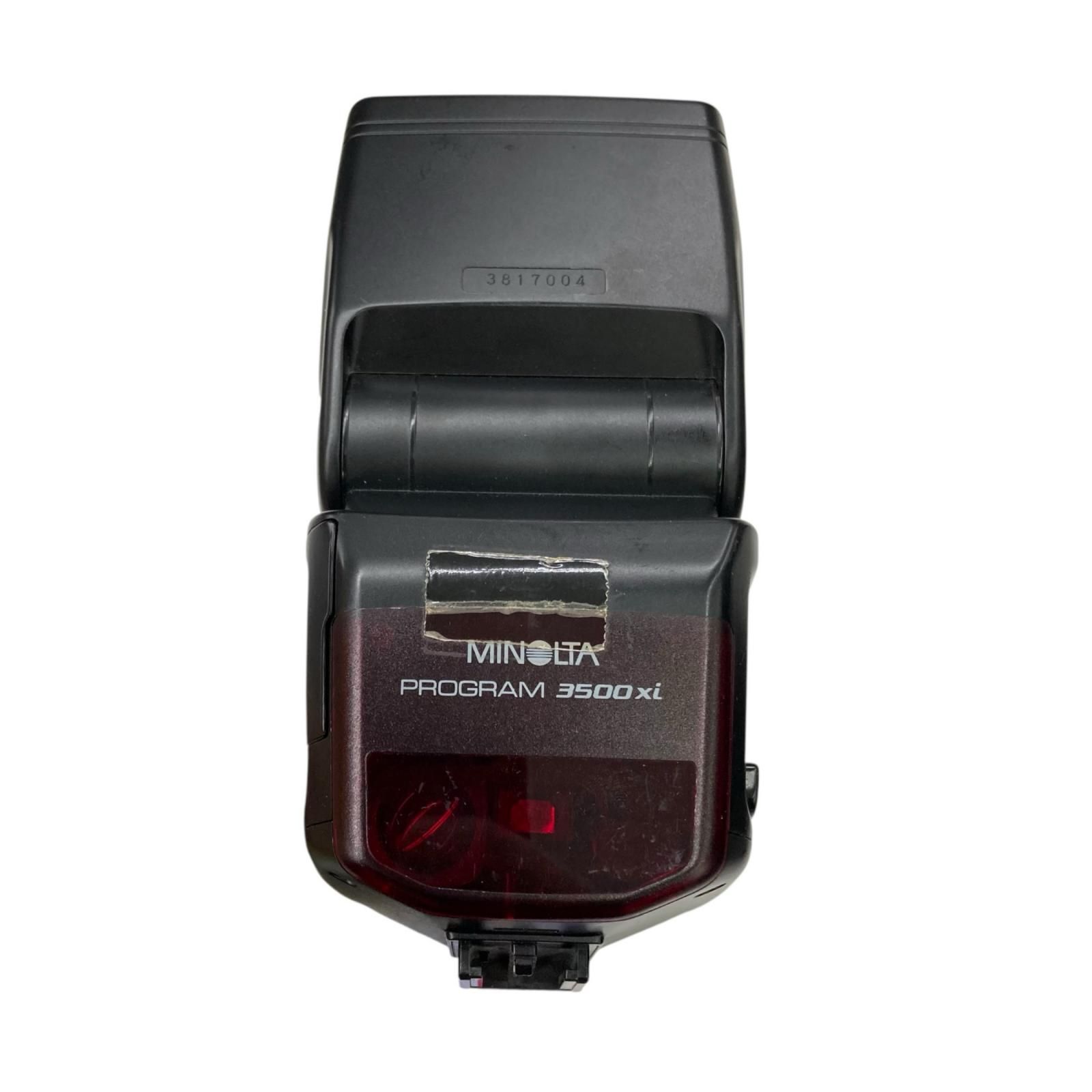186000 動作未確認 MINOLTA ストロボ、レンズ付きフィルムカメラ