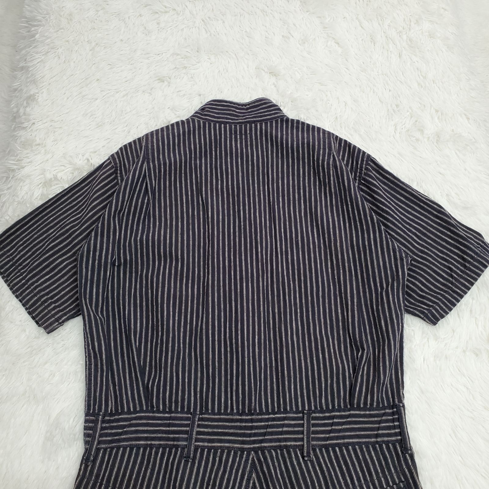 希少✨Engineered Garments エンジニアードガーメンツ 半袖 ストライプ