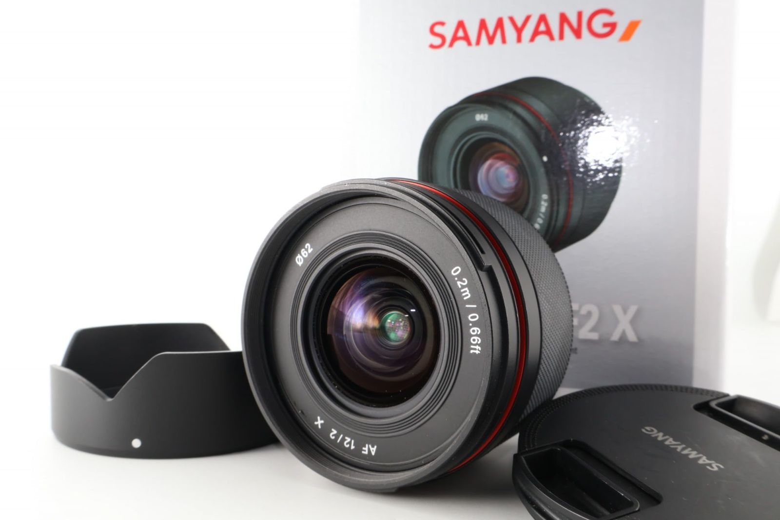 SAMYANG 超広角単焦点レンズ AF 12mm F2 X フジフイルム Xマウント APS-Cフォーマット専用 軽量212g 887681