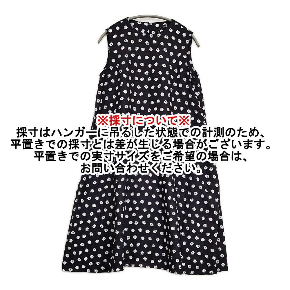 【値下げ】R&D.M.Co- オールドマンズテーラー 小花柄 ワンピース 日本製 R&D.M.Co- フラワーモチーフ リネンドレス ノースリーブワンピース 花