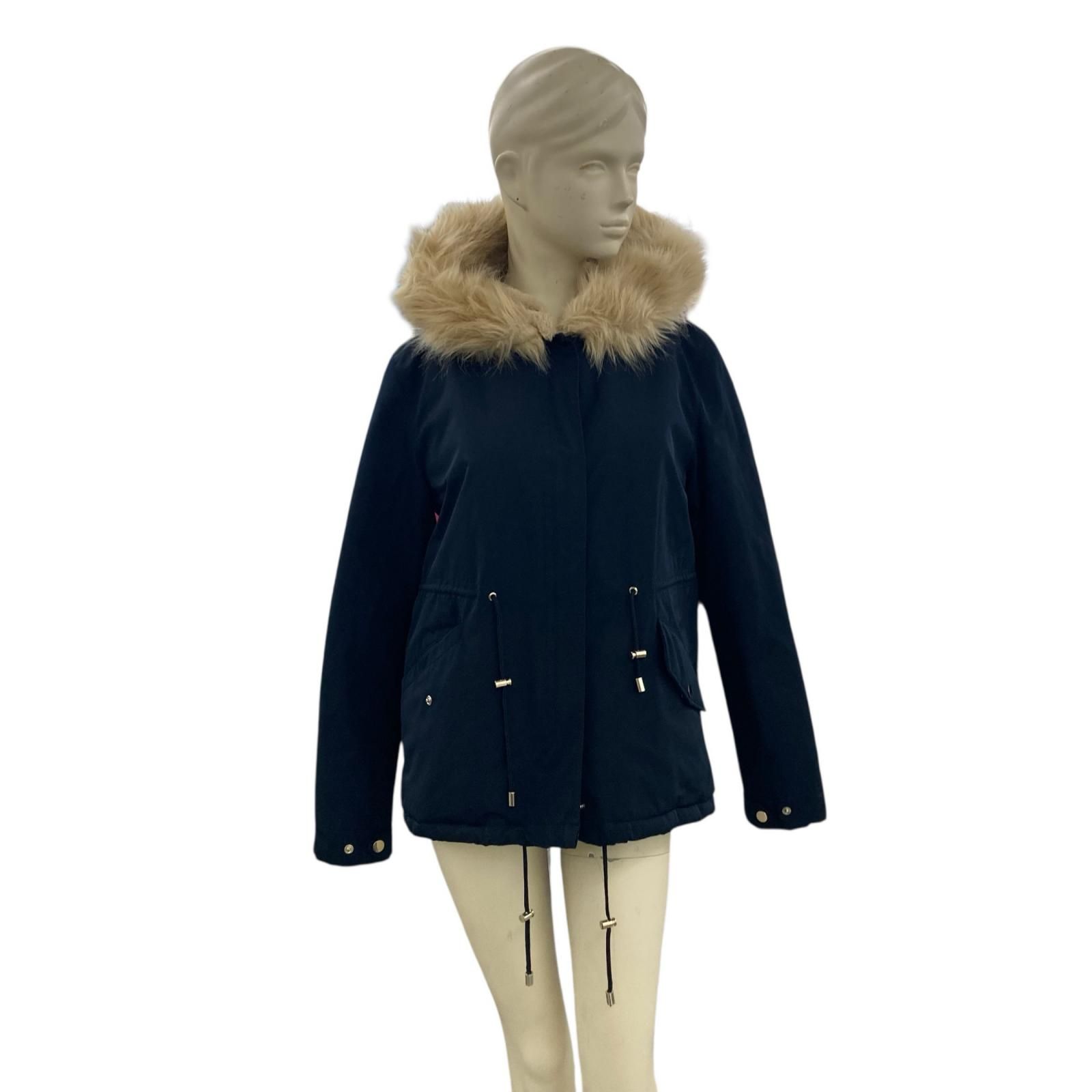 186000 ZARA ザラ 現状品 ダウンジャケット ボア ファー付き S 
