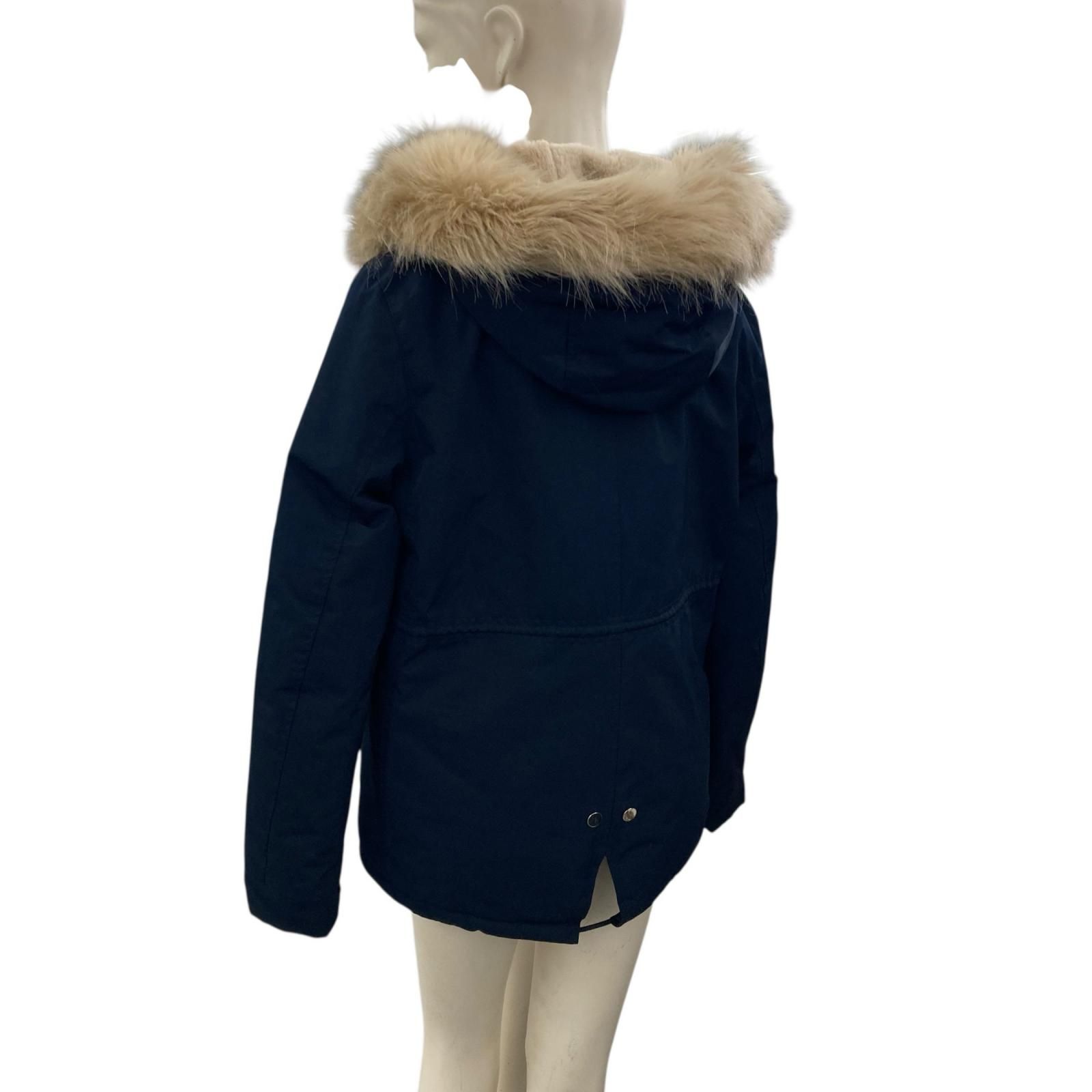 186000 ZARA ザラ 現状品 ダウンジャケット ボア ファー付き S 