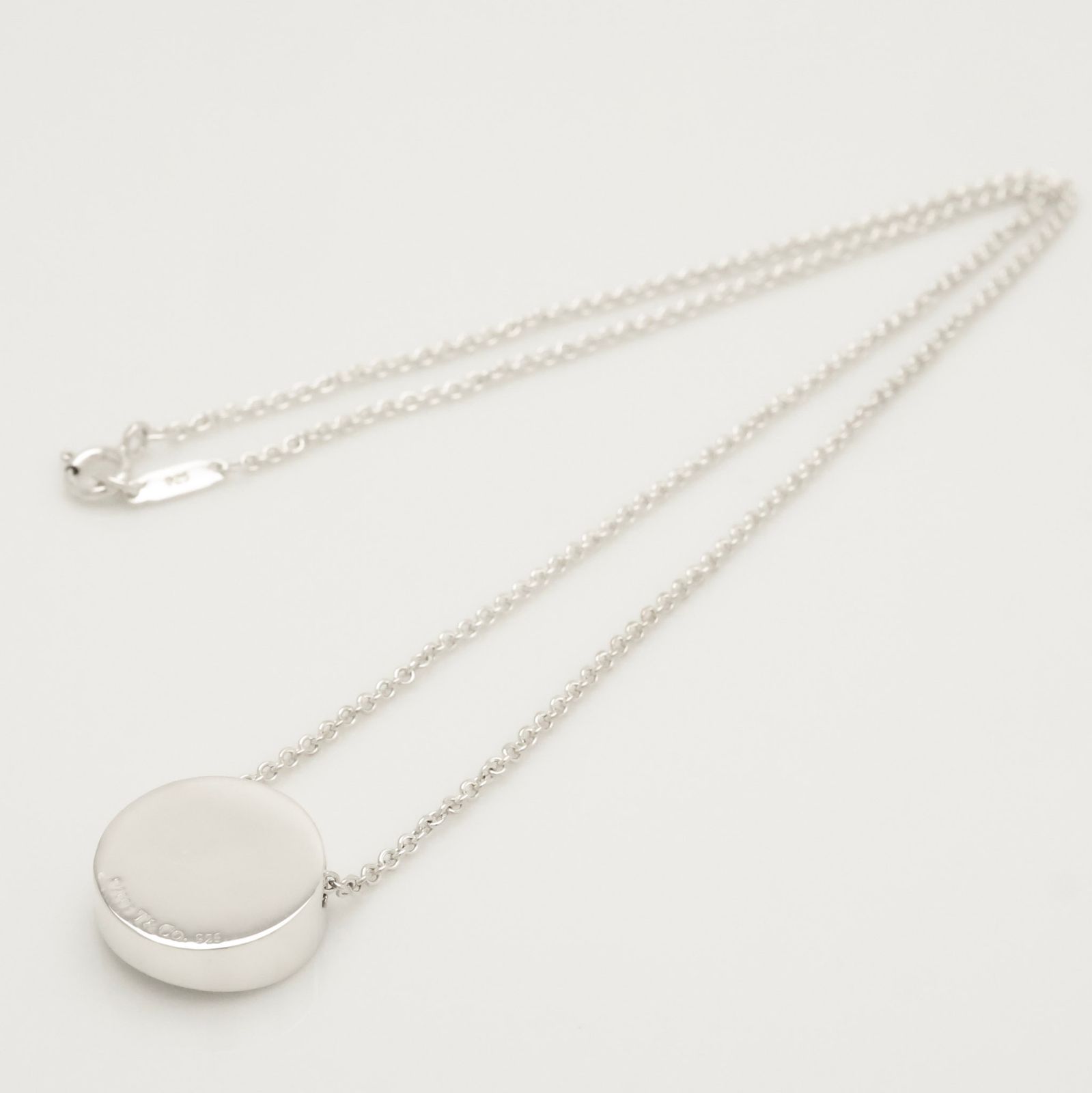美品】ティファニー TIFFANY&Co. 1837 コンケーブ サークル ネックレス