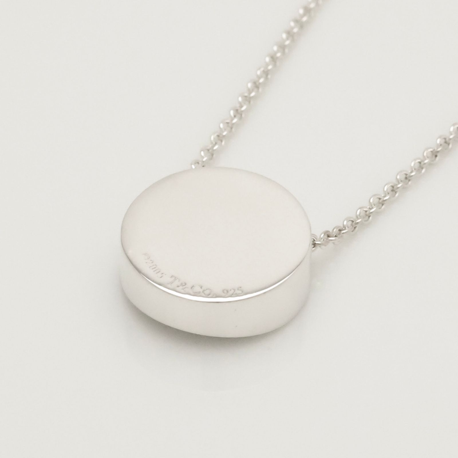 美品】ティファニー TIFFANY&Co. 1837 コンケーブ サークル ネックレス 