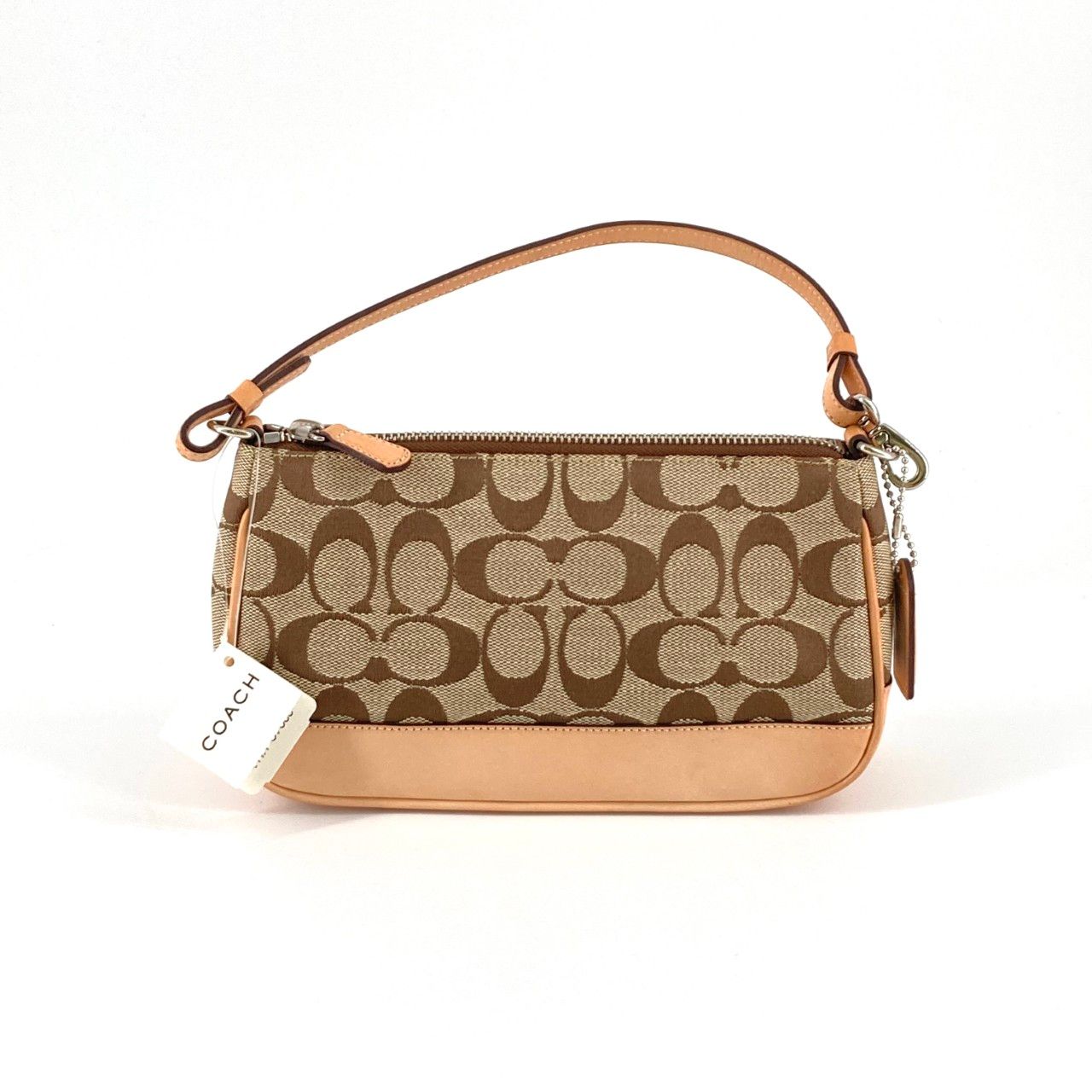 COACH（コーチ） シグネチャー 6094 アクセサリーポーチ ブラウン