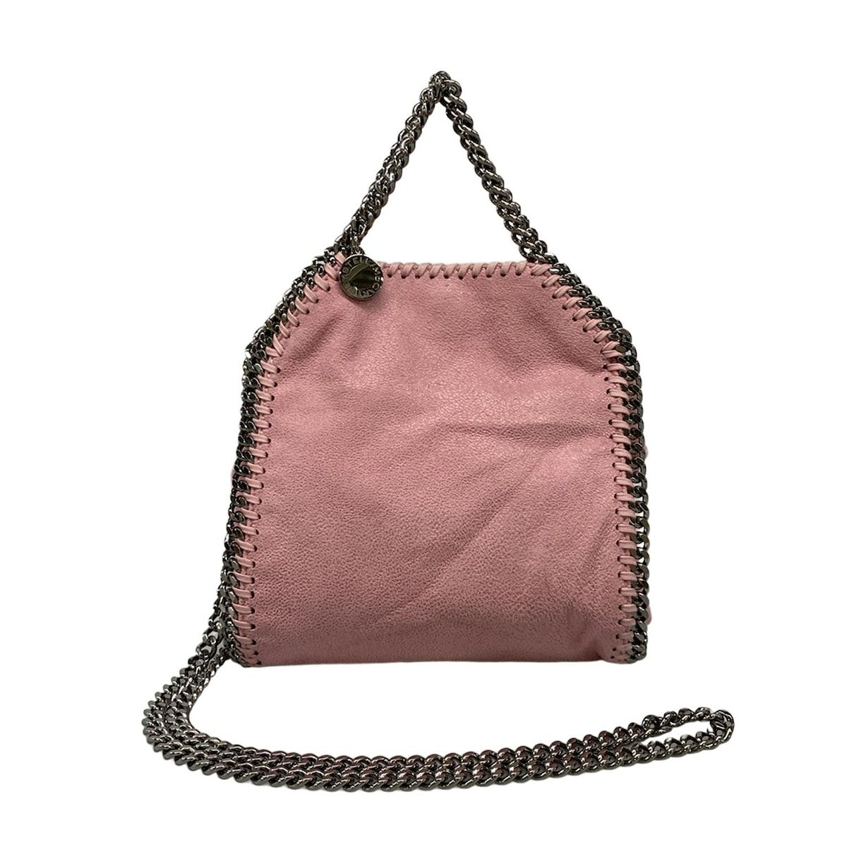stellamccartney(ステラマッカートニー) トートバッグ タイニーファラベラ 391698 ピンク チェーンショルダー/2WAY
