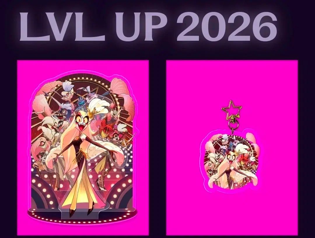 ハズビンホテル レベルアップ 2026 アクリルスタンド+キーホルダー まとめ売り