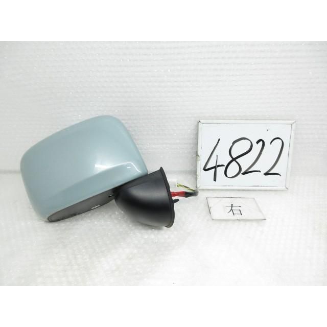 R5年 スペーシア 5AA-MK53S 右サイドミラー ドアミラー 電動格納 ZYW 水色系 84710-79R05 208151 4822