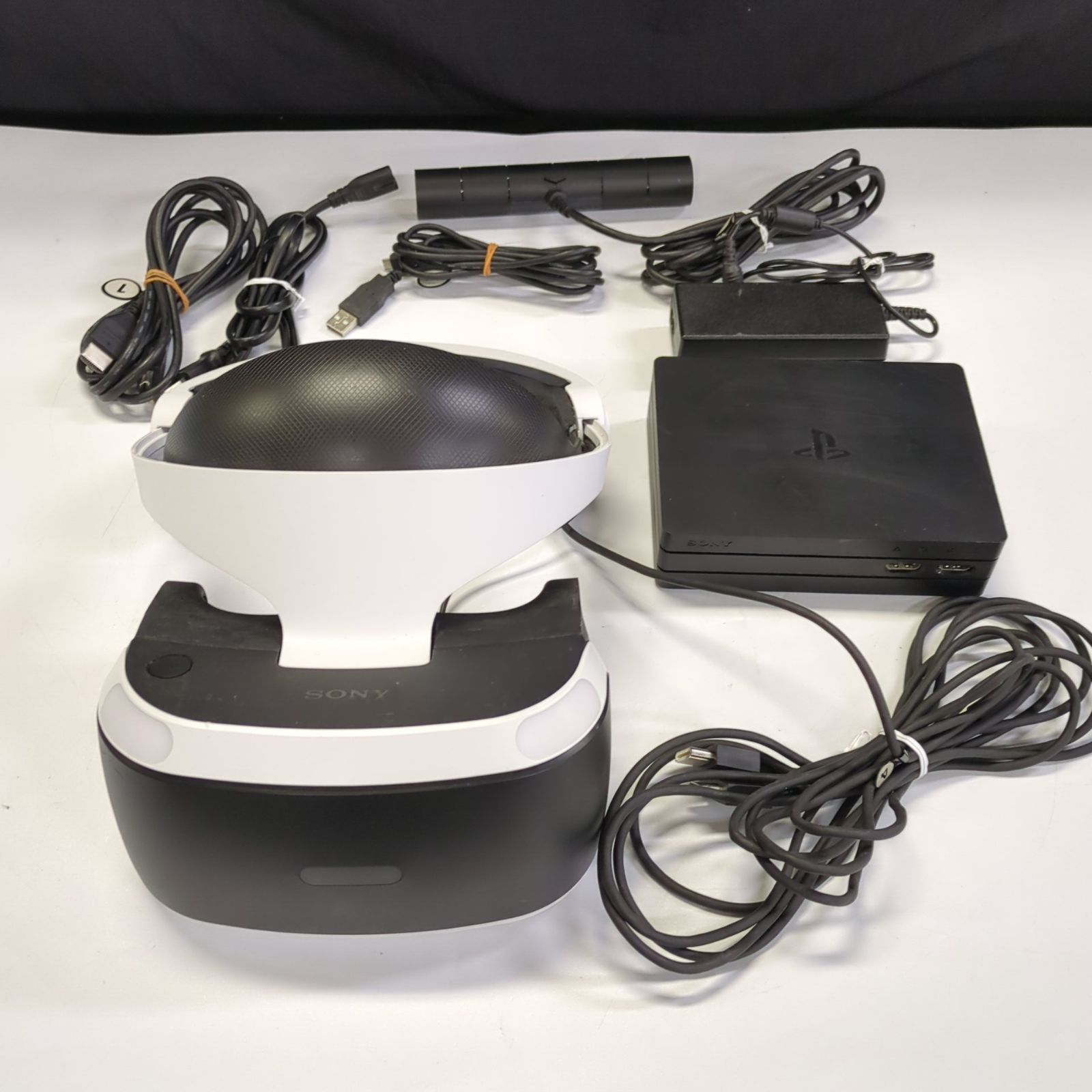 D42751】ジャンク SONY PS4 PSVR CUH-ZVR2 CUHJ-16003 ヘッドセット