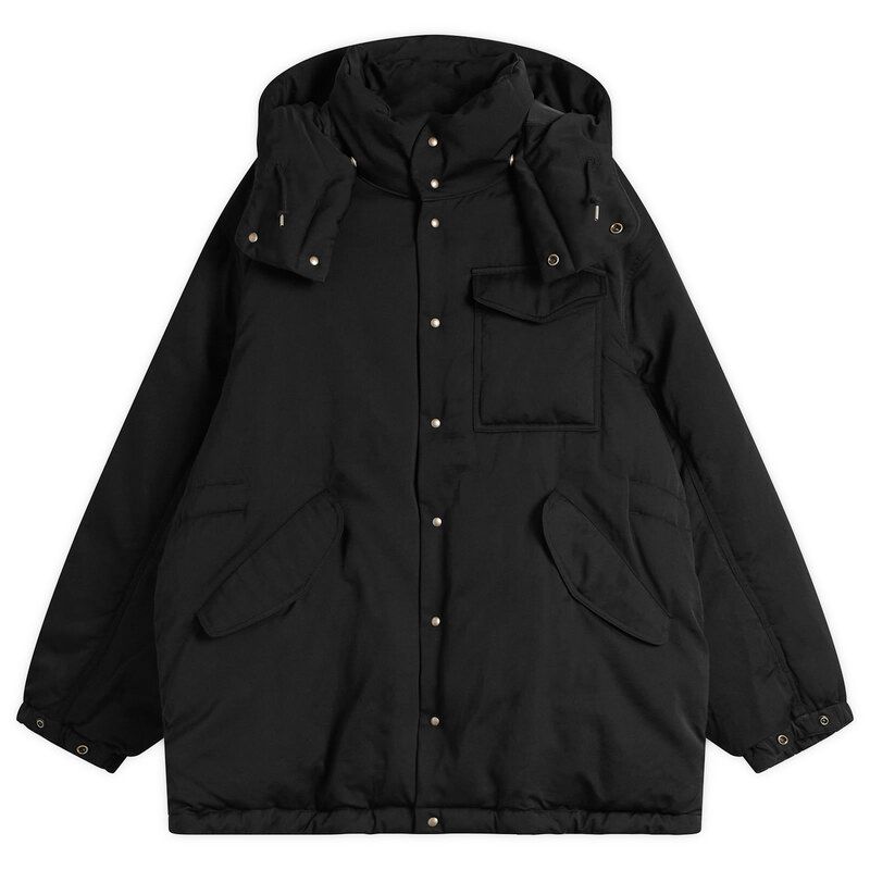 ビズビム メンズ アウター ジャケット・ブルゾン ダウン Visvim Kodiak Mil Down Jacket Black ブラック
