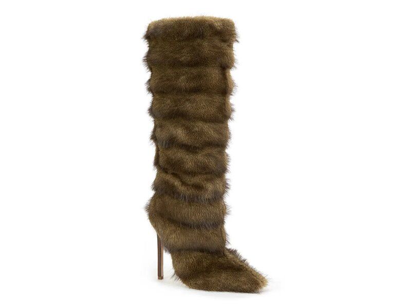 アザレア ワン レディース シューズ ブーツ・レインブーツ Azalea Wang Conrad Boot Dark Brown ブラウン