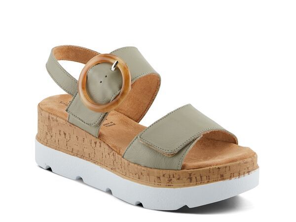 スプリングステップ レディース シューズ サンダル Spring Step Abarah Sandal Dark Green グリーン