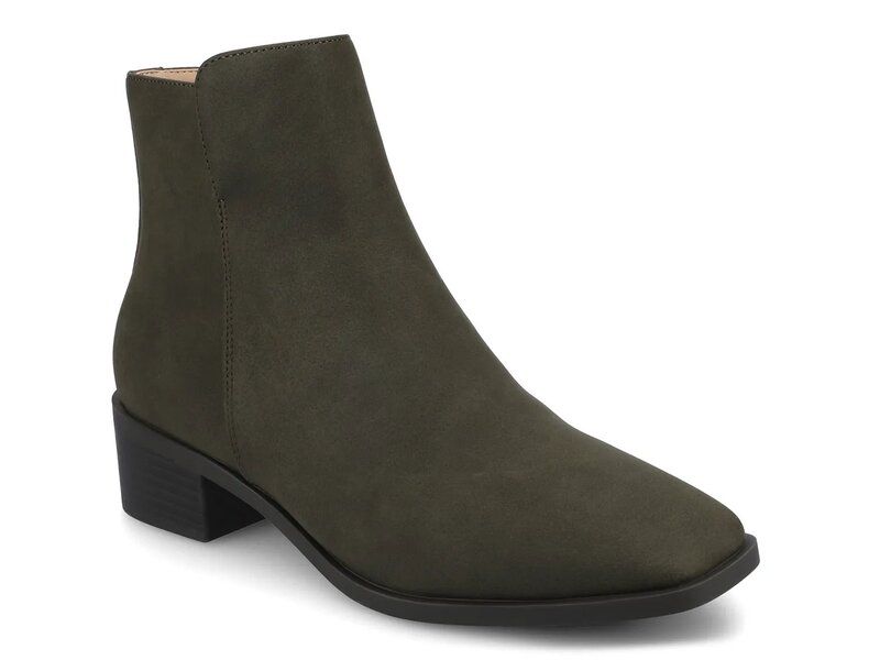 ジャーニー レディース シューズ ブーツ・レインブーツ キャップ Journee Cappri Bootie Dark Green グリーン