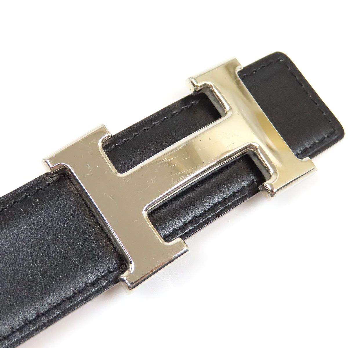 エルメス コンスタンス ベルト リバーシブル 32MM 70 メタル レザー