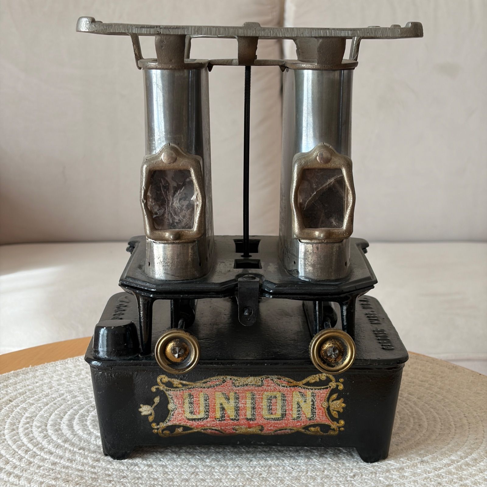 Union ユニオン 米国製 アイロンストーブ クッカー シングルバーナー 現品限り】Union ユニオン アイロンストーブ ダブルバーナー クッカー
