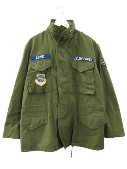 ヴィンテージ VINTAGE U.S.ARMY 70s M-65 3rd フィールドジャケット グレーライナー ミリタリージャケット オリーブ M-R
