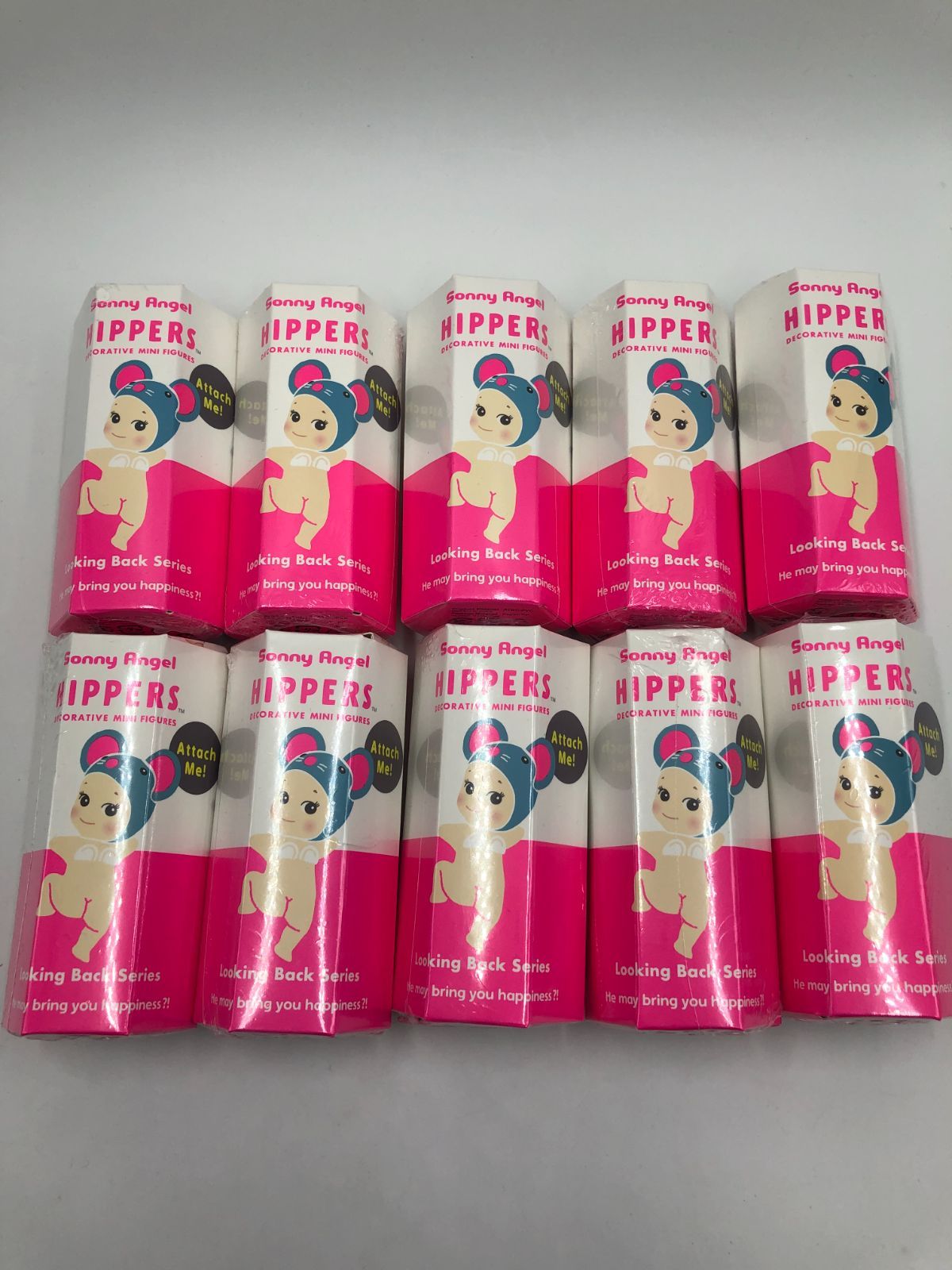 (新品未開封) SONNY ANGEL ソニーエンジェル ヒッパーズ ルッキングバックシリーズ 10個セット 0501-101