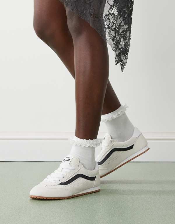 バンズ レディース シューズ スニーカー Vans Super Lowpro sneakers and WHITE ホワイト