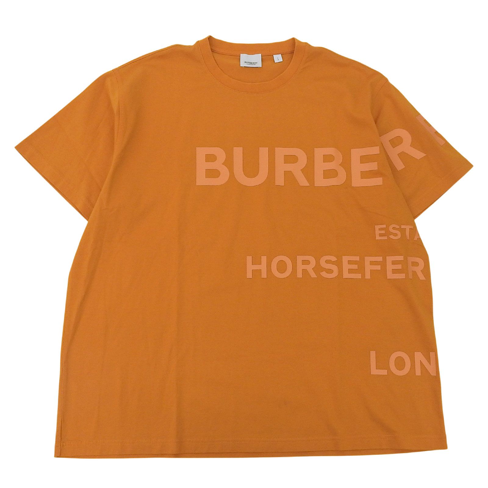 極美品△BURBERRY バーバリー 8040692 コットン100％ ホースフェリー 