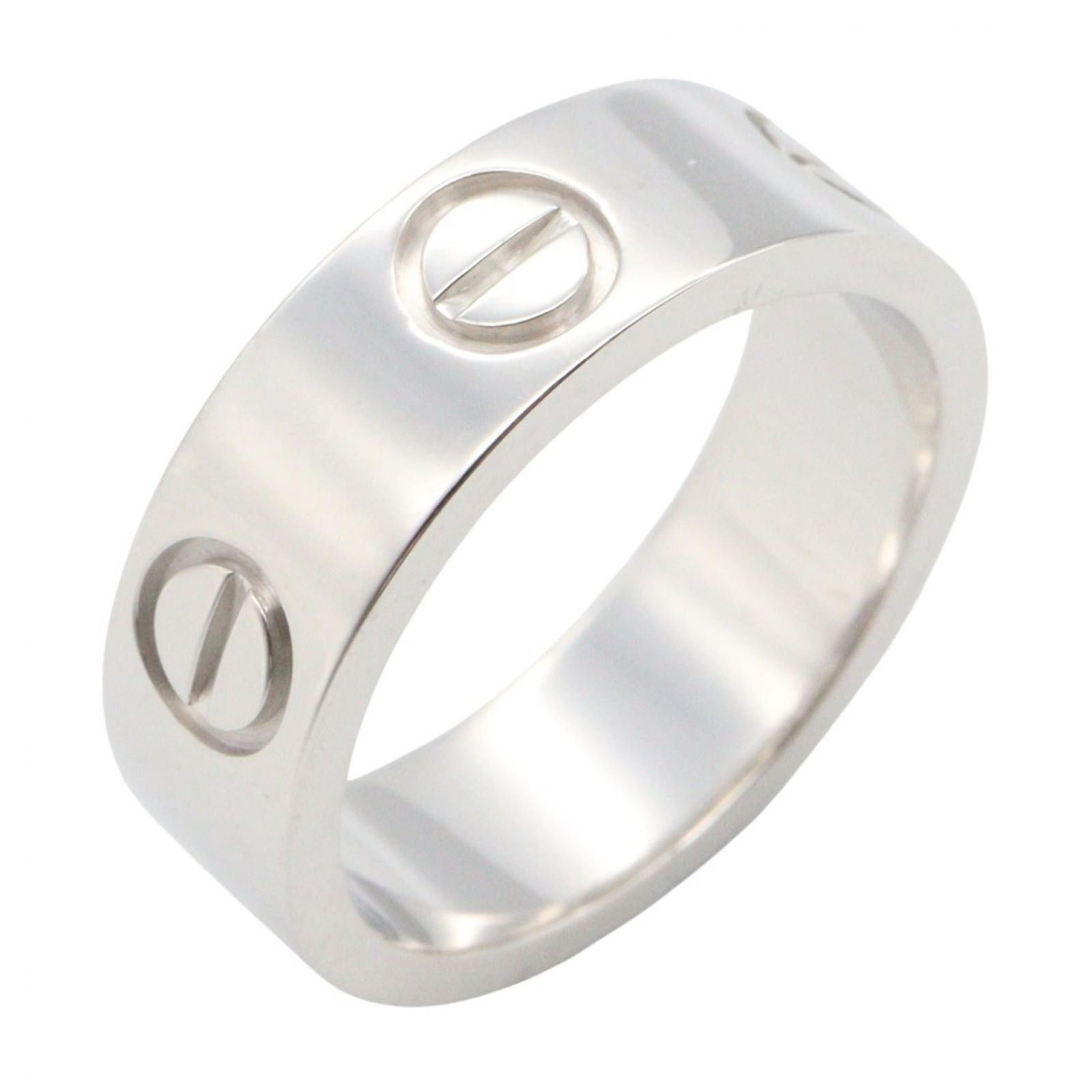 カルティエ CARTIER リング・指輪 ラブリング B4084700 K18WG（ホワイトゴールド） ラブリング ユニセックス Used A