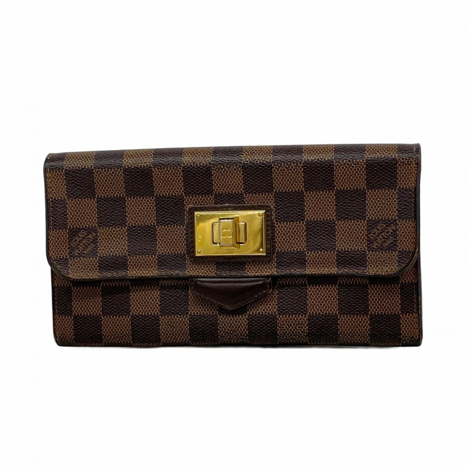ルイ・ヴィトン(Louis Vuitton) ルイ・ヴィトン 長財布 ダミエ ポルトフォイユローズベリー N63017 エベヌレディース