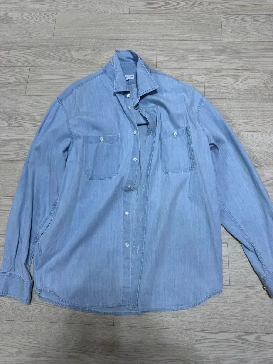 4 Steady Every Wear デニム ウォーク シャツ