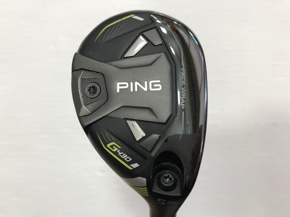 ピン　G430　26度　TOUR 2.0 CHROME 85　Sフレックス　ユーティリティ　中古【最短即日発送】
