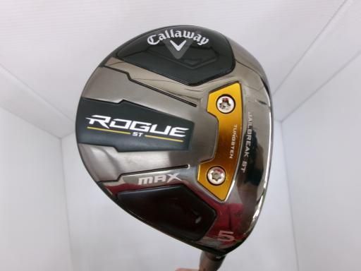 【中古】 キャロウェイ ROGUE ST MAX 5W フェアウェイウッド FW VENTUS 5 for CW(ROGUE ST FW) (フレックスR) メンズ 男性用 右利き 右用 Cランク ゴルフクラブ