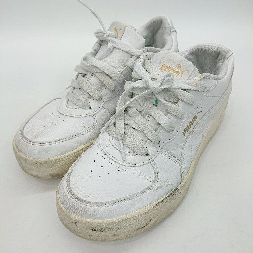 ◇ PUMA プーマ スニーカー サイズ23.5 ホワイト系 レディース E 【1406180106249】