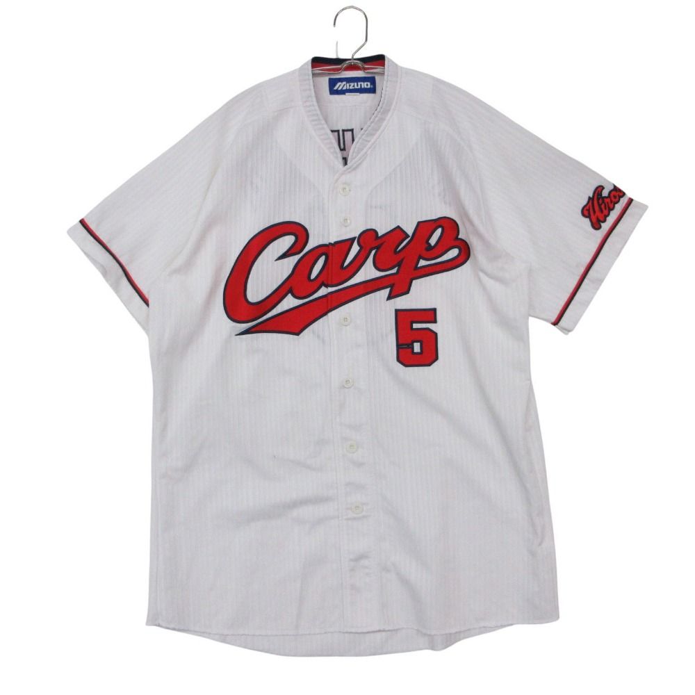 Mizuno ミズノ 広島東洋カープ CARP 半袖シャツ 栗原健太 5 ハイ