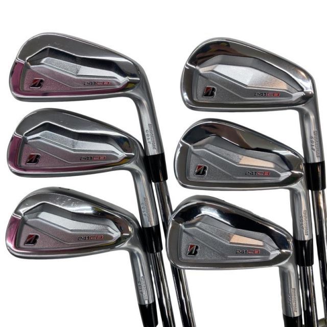 【中古】 ブリヂストン BRIDGESTONE 241CB 6S アイアンセット IR NS PRO MODUS3 TOUR105 (フレックスS) メンズ 男性用 右利き 右用 Cランク ゴルフクラブ
