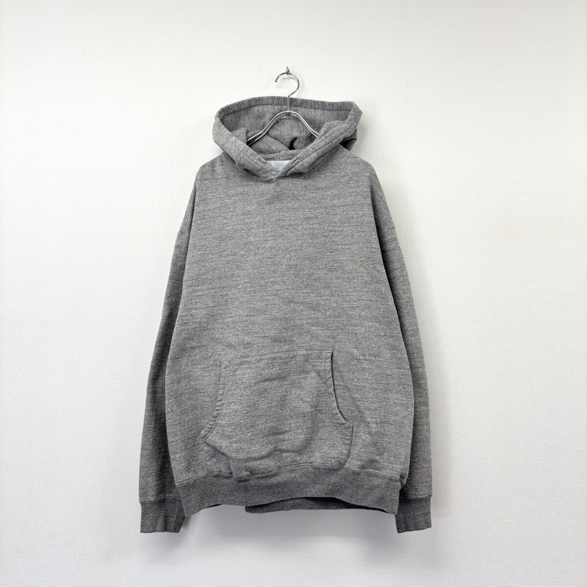 22aw 2022 UNUSED アンユーズド SWEAT HOODIE スウェット フーディー プルオーバー グレー 系 サイズ 2 805-0040