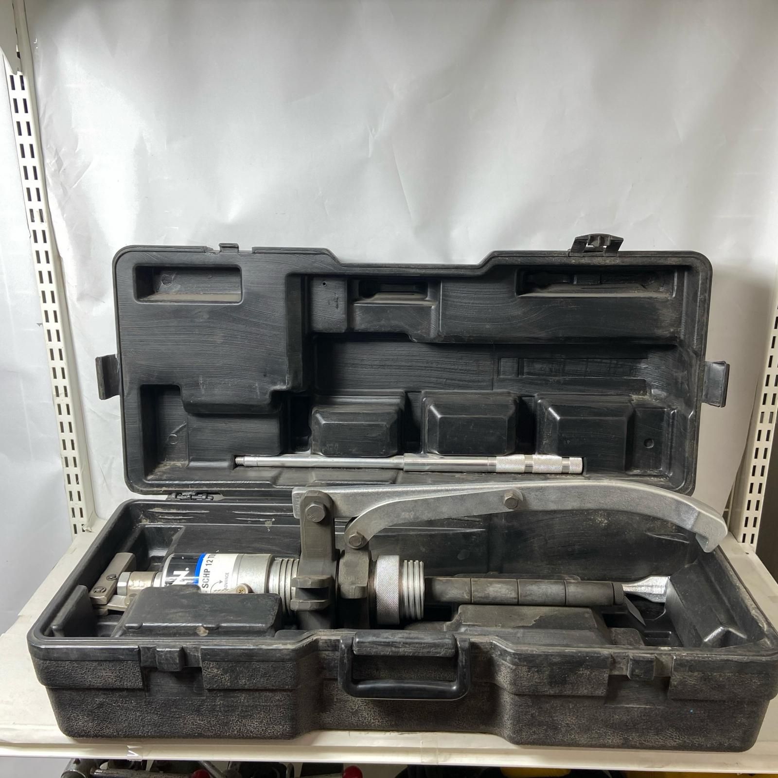 NTN アーム式自動調心機能付油圧引抜き治具 SCHP12TON