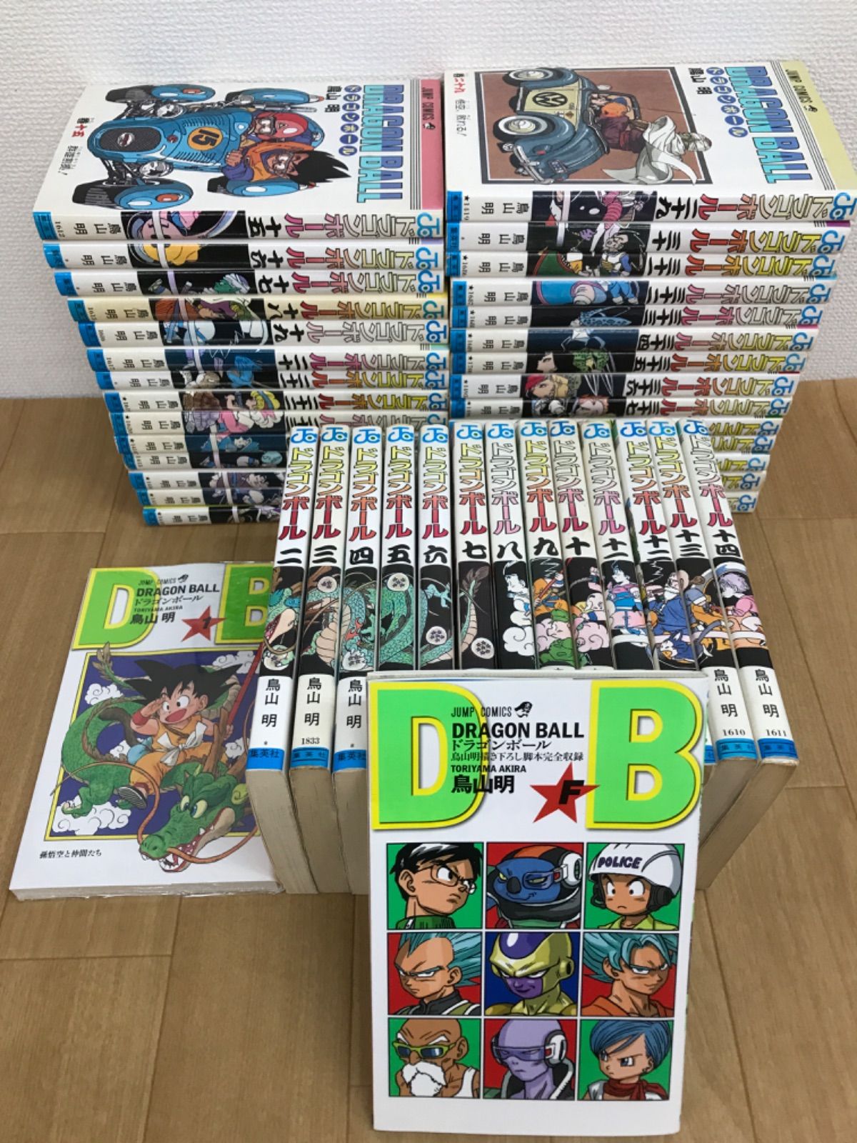 ★②【1巻のみ未開封・新装版】ドラゴンボール 1～42巻 コミック全巻セット＋関連本1冊　DRAGON BALL　鳥山明《BV14C》