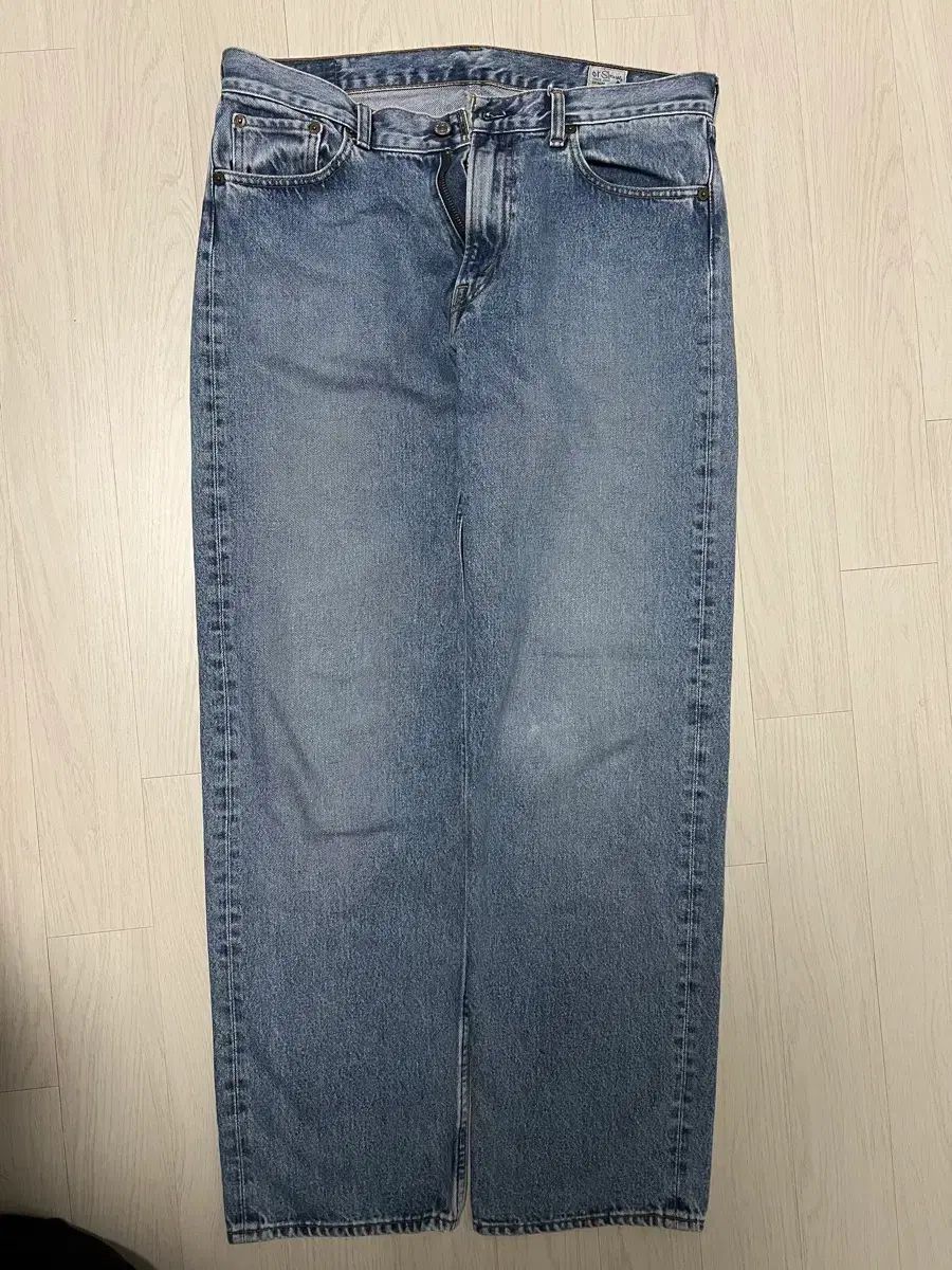 オアスロウ デニム 3サイズ ノンセルビッジ 出品