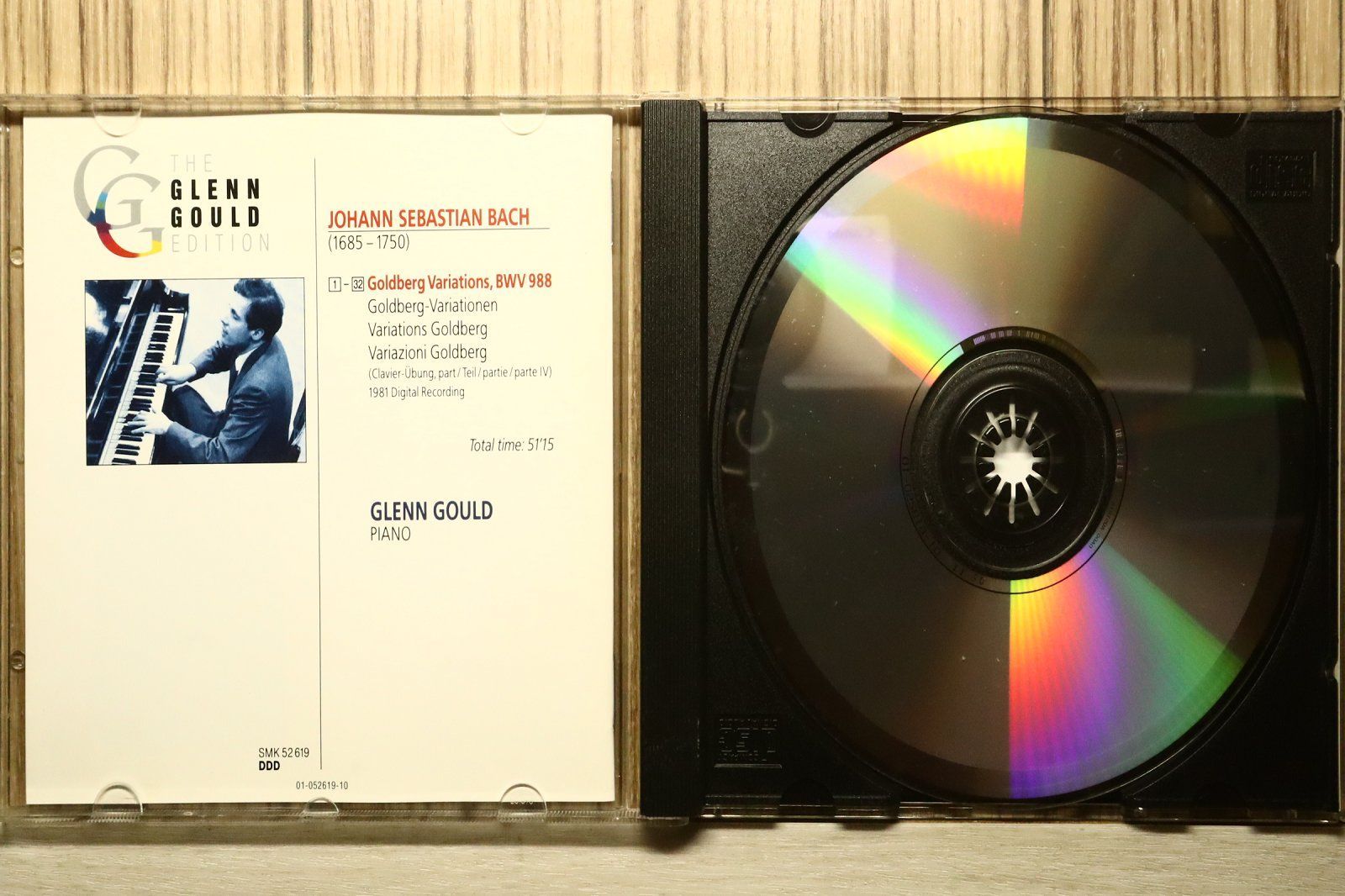 中古CD☆バッハ/Bach, J.S.□ GOLDBERG VARIATIONS BW 【SMK52619