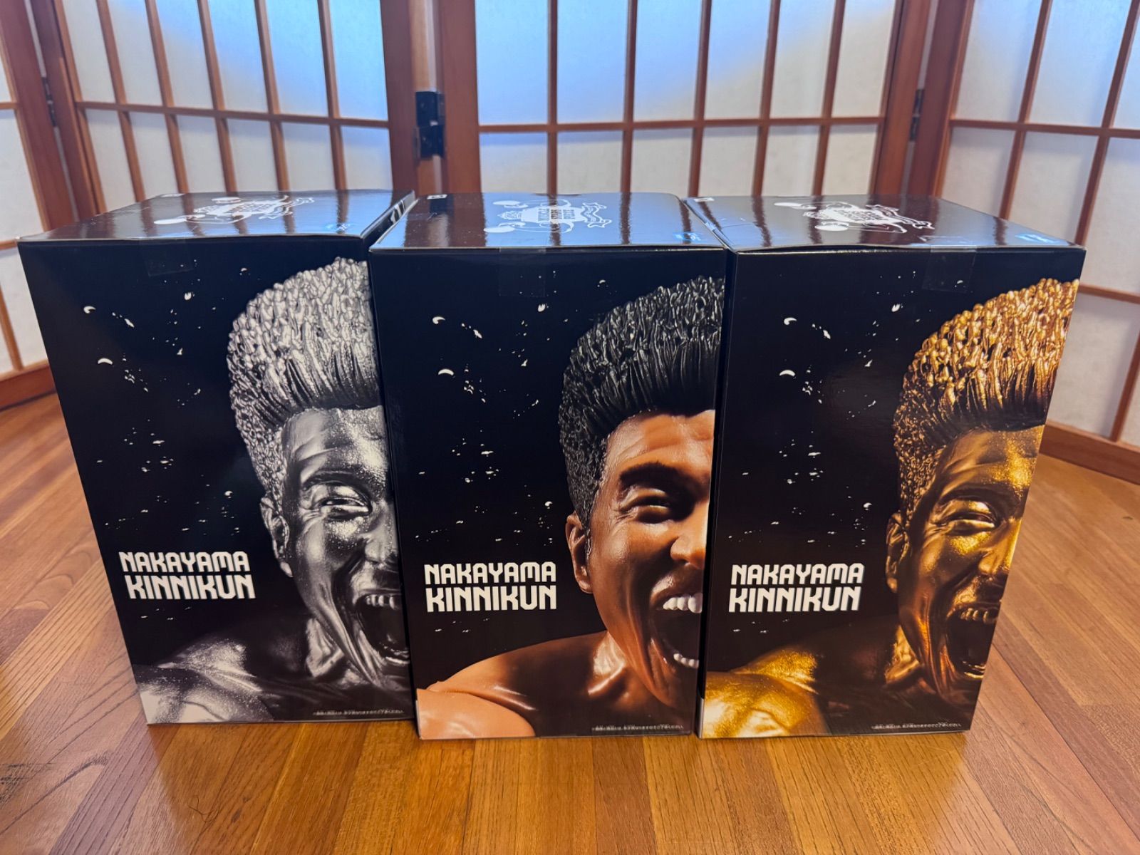 新品未開封】フィギュア なかやまきんに君 3種セット MUSCLE STARS