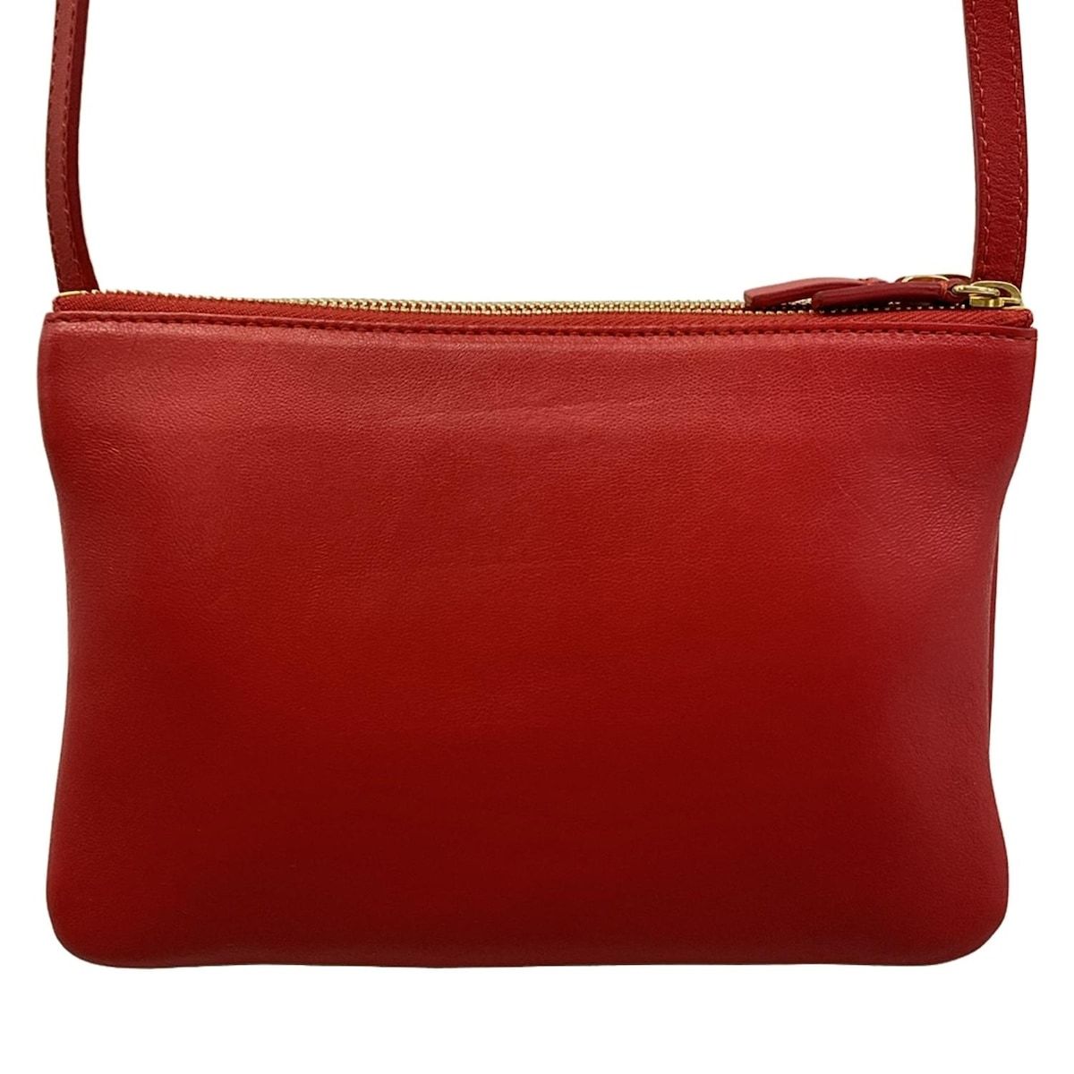 CELINE(セリーヌ) ショルダーバッグ トリオ レッド レザー - メルカリ CELINE(セリーヌ) ショルダーバッグ トリオ レッド レザー - メルカリ