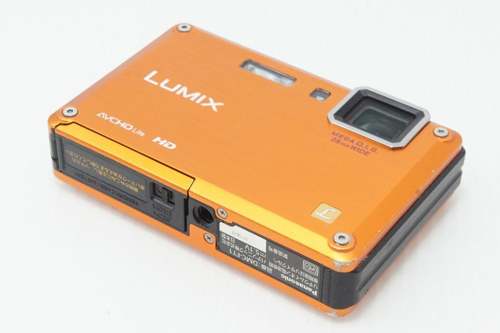 Panasonic パナソニック LUMIX DMC-FT1 サンライズオレンジ コンパクト