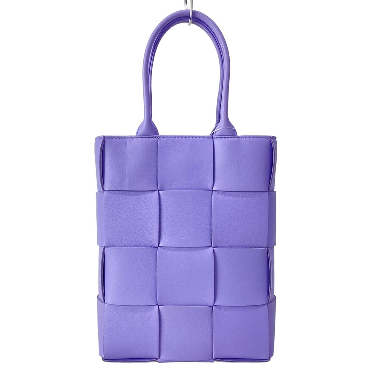 BOTTEGA VENETA(ボッテガヴェネタ) トートバッグ カセット ライトパープル レザー