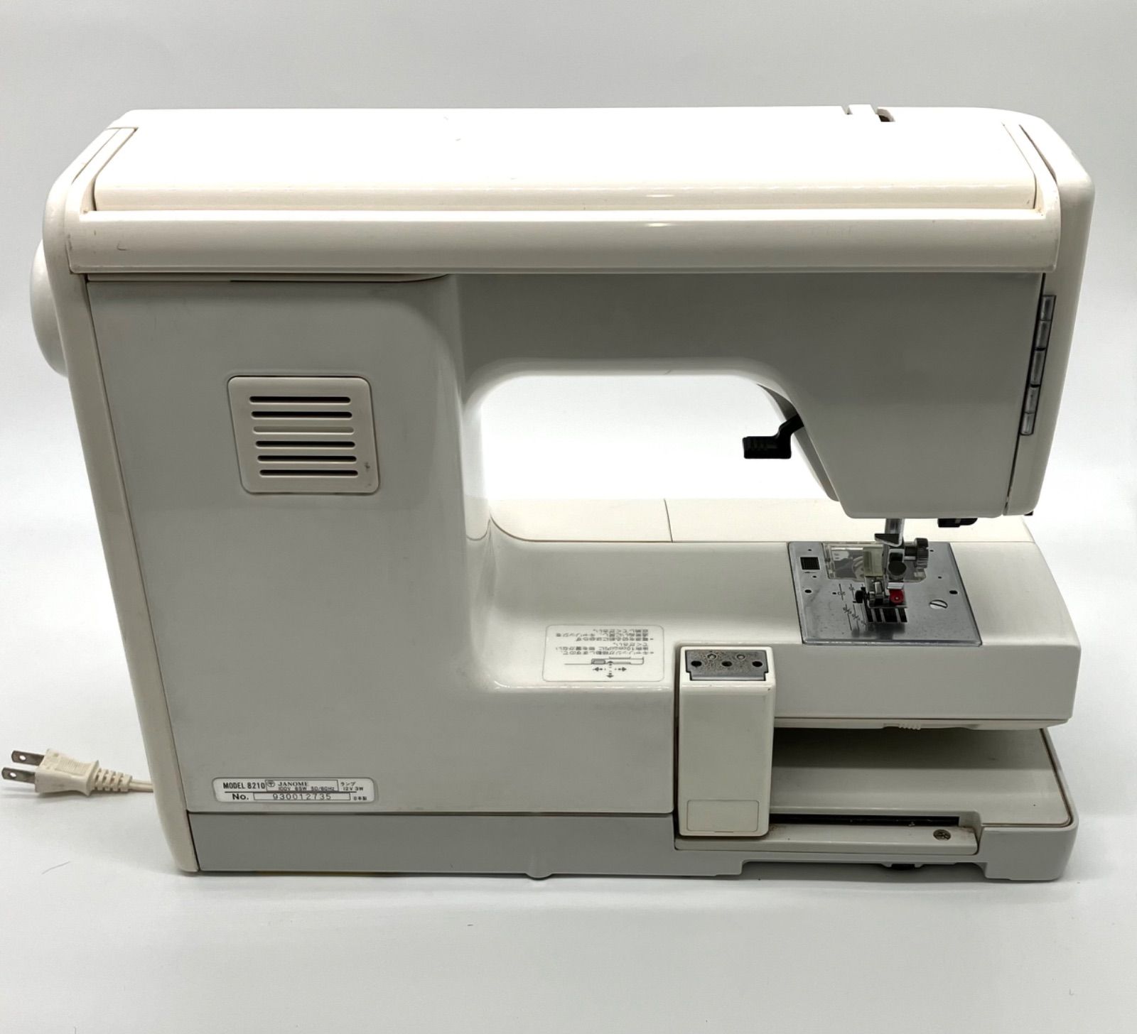 JANOME SECiO 8210 ジャノメ セシオ コンピューターミシン MODEL 8210 