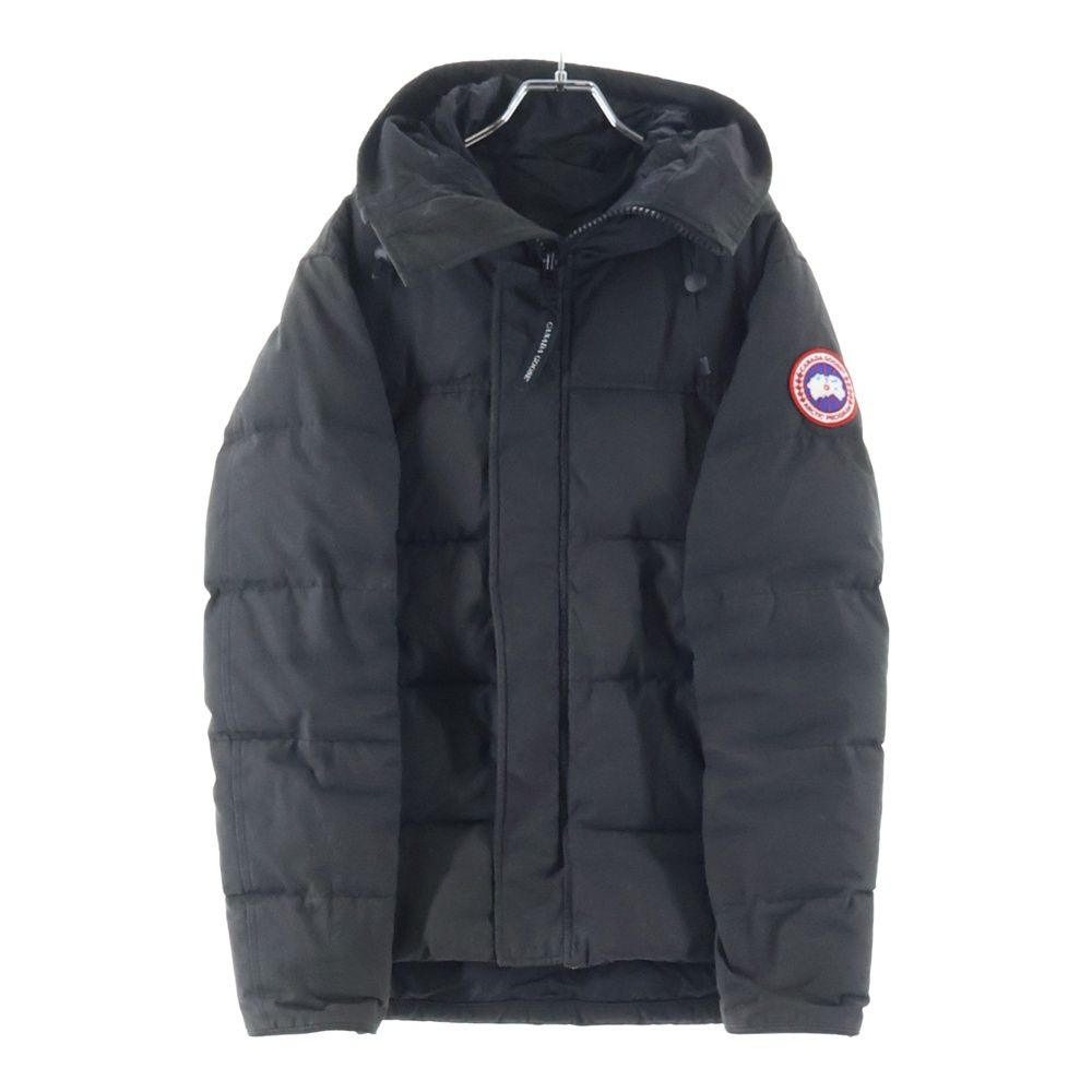 CANADA GOOSE (カナダグース) MACMILLAN PARKA マクミラン フーデッド ダウンジャケット ブラック 3804MA