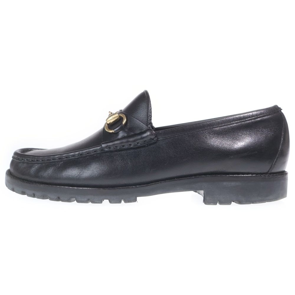 GUCCI (グッチ) ホースビット ローファー ブラック 41