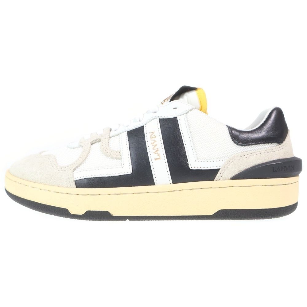 LANVIN (ランバン) CLAY LOW TOP SNEAKERS クレイ ローカットスニーカー ホワイト レディース FM-SKDK00-NAS1-P21