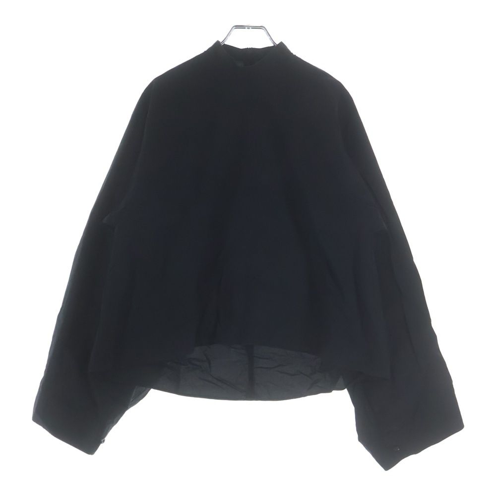 MM6 Maison Margiela (エムエムシックスメゾンマルジェラ) ワイドスリーブ コットンシャツ ブラック S52NC0139 S47294