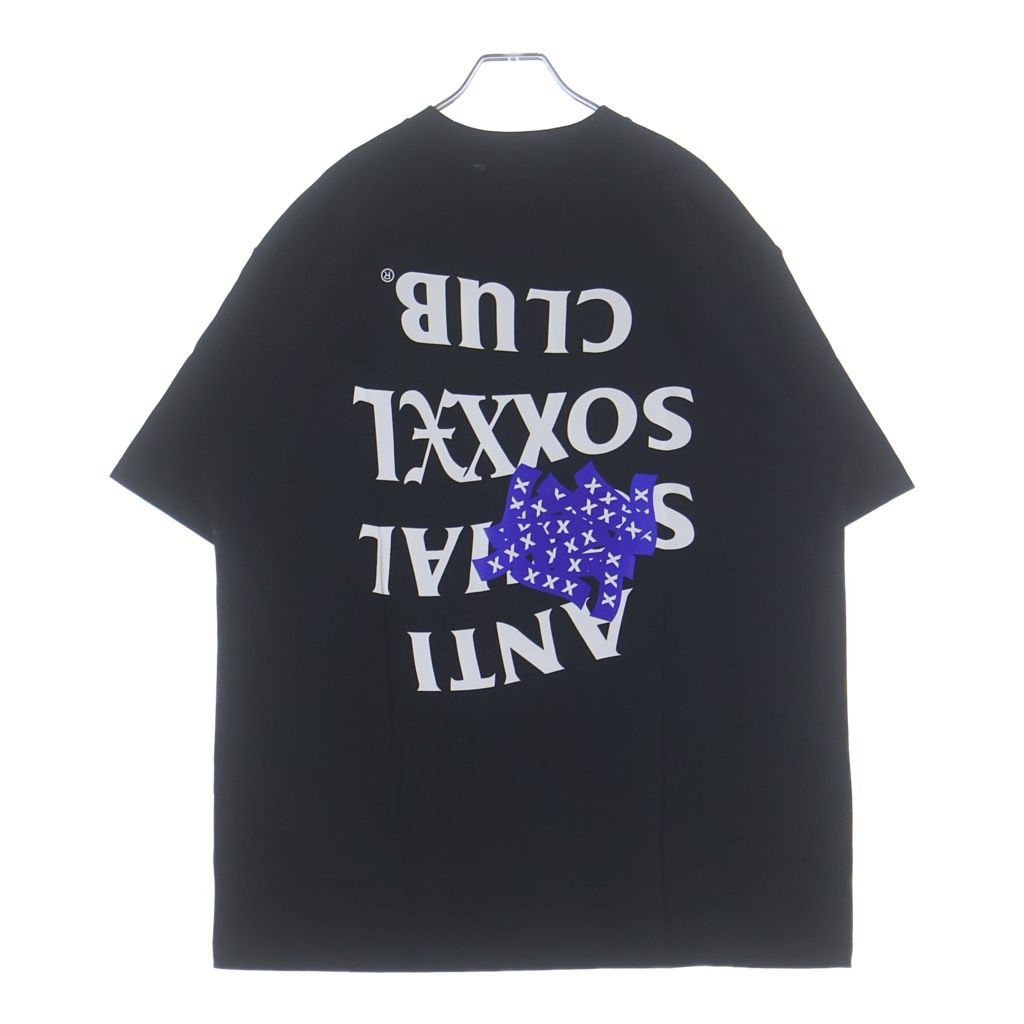 GOD SELECTION XXX (ゴッドセレクショントリプルエックス) 21SS ×ANTI SOCIAL SOCIAL CLUB アンチソーシャルソーシャル 半袖Tシャツ GX-S21-ASST-01
