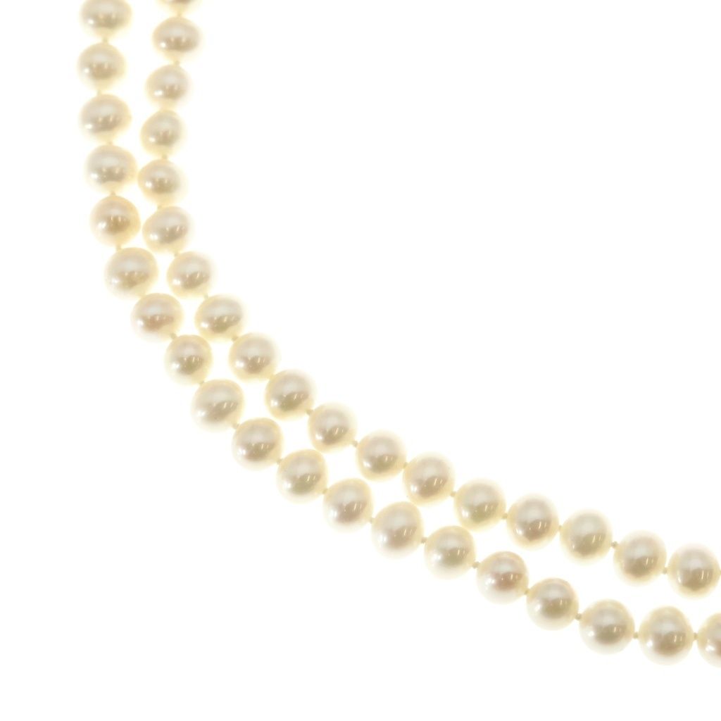 TIFFANY & Co. (ティファニー) ロング パールネックレス 925 6.8mm～7.9mm アクセサリー