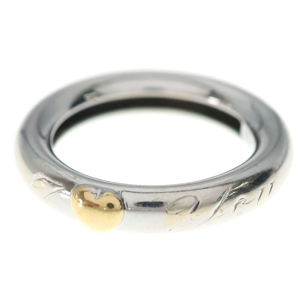 TIFFANY & Co. (ティファニー) 18K フレンドシップハートモチーフ リング 指輪 シルバー