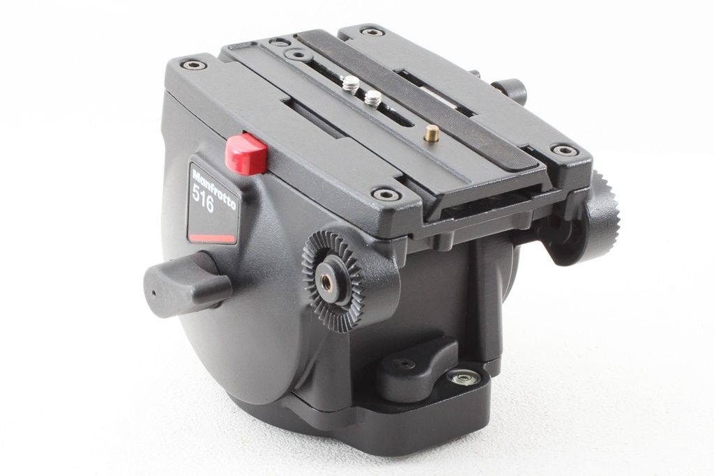 美品 Manfrotto マンフロット 516 プロフリュード ビデオ 雲台