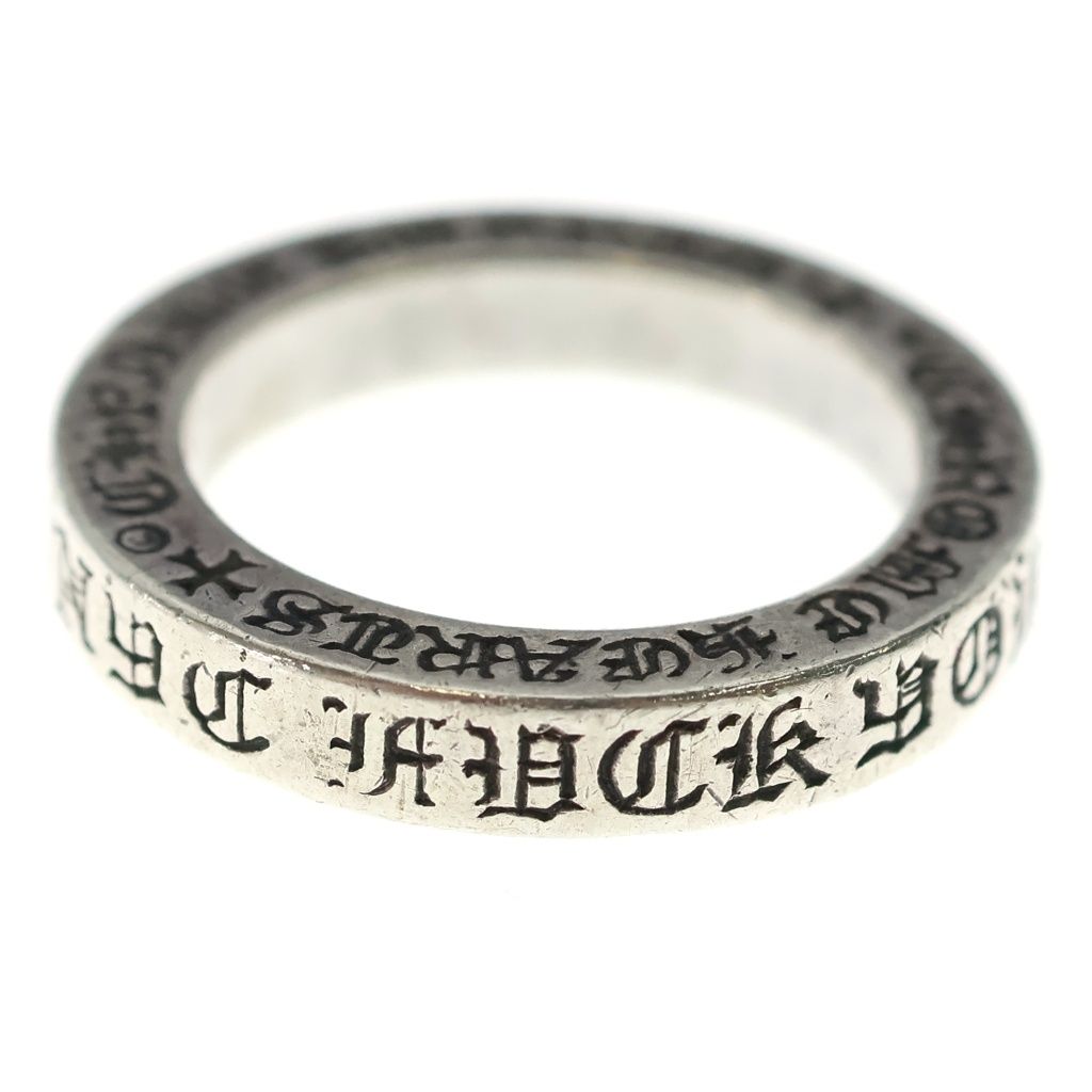 CHROME HEARTS (クロムハーツ) 3mm SPACER NYC FUCK YOU NYC限定3mm スペーサー ファックユー リング シルバー